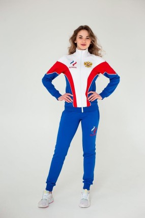 Спортивный костюм женский, Олимпийский передняя сторона